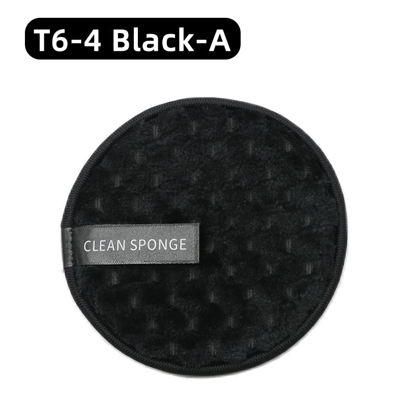 OGEYERO Reusable Makeup Remover Pads Cotton Wipes Microfiber Make Up Removal Sponge Cotton Cleaning Pads Tool