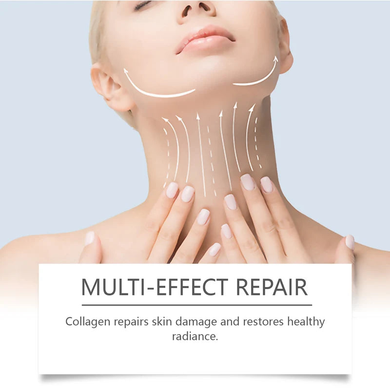 Retinol & Collagen Neck Cream Neck Face Firming Stick with Jojoba Oil Moisturizing Lifting Hyaluronic Acid for All Skin Types