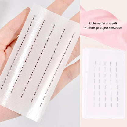 40/200pcs Waterproof Adhesive Tape Glue-Free Eyelash Glue Strip Self-Adhesive Lashes Glue Hypoallergenic Makeup Tools Home Daily