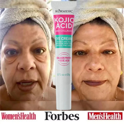 Instant Eye Bag Removal Cream Collagen Anti-Wrinkle Firming Skin Fade Fine Lines Anti Dark Circle Puffiness Brighten Eye Care