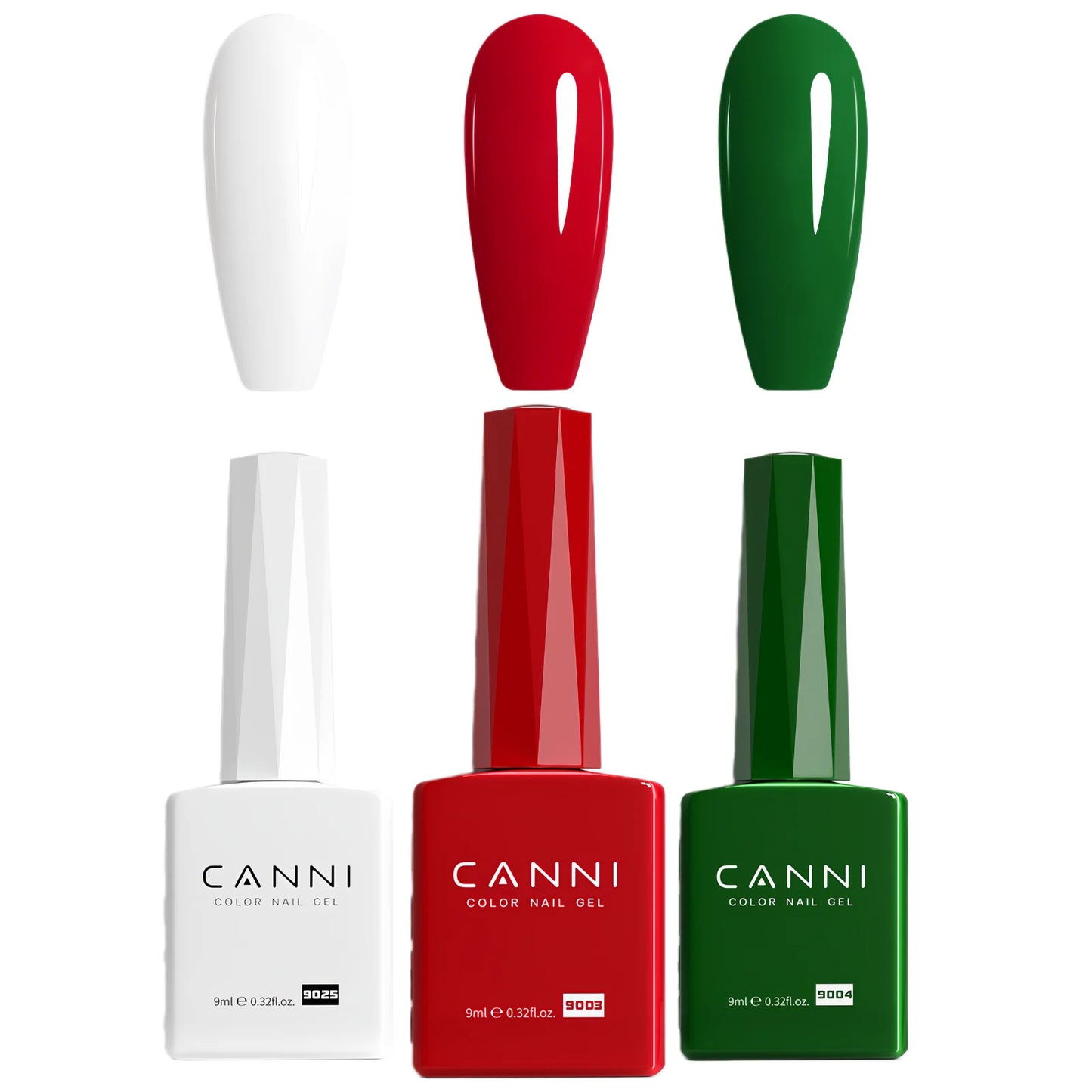 9ml CANNI TPO FREE HEMA FREE Ultra Consistency Nail Gel Polish Set Round Brush Semi Permanent Soak Off UV LED Gel Nail Kit