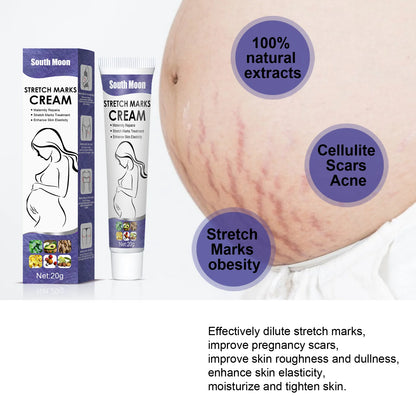 Pregnancy Stretch Removal Cream Fade Postpartum Obesity Lines Eliminate Body Belly Stretch Marks Improve Elasticity Firming Skin