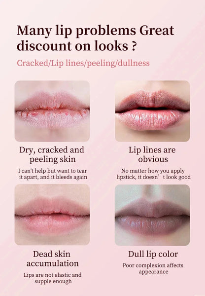 Remove Dark Lip Balm Moisturizing Lighten Melanin Bleaching Lip Gloss Lip Pink Lipstick Exfoliating Fade Lip Line Beauty Health