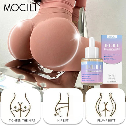 Sexy Butt-Lifting Essential Oil Jasmine Lifting Firming Skin Increase Hips Improve Sagging Body Massage Private Care Up 32ml
