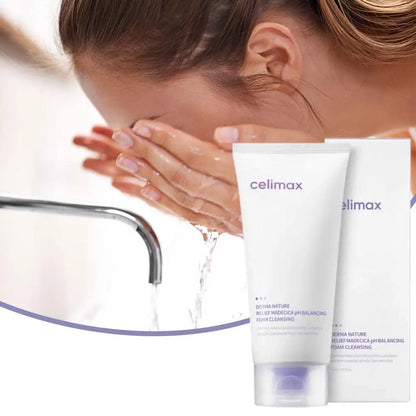 Korean Celimax Skincare Set Dual Barrier Toner, BHA Peeling Pad, Antioxidant Noni Ampoule, SPF50+ Sunscreen, Centella Face Cream