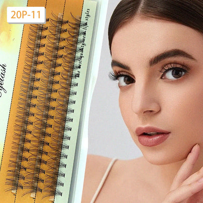 Cluster Eyelashes Kit Five Styles Available Single Eyelashes Clustered Simulation Natural DIY Eyelashes Thickness and Length