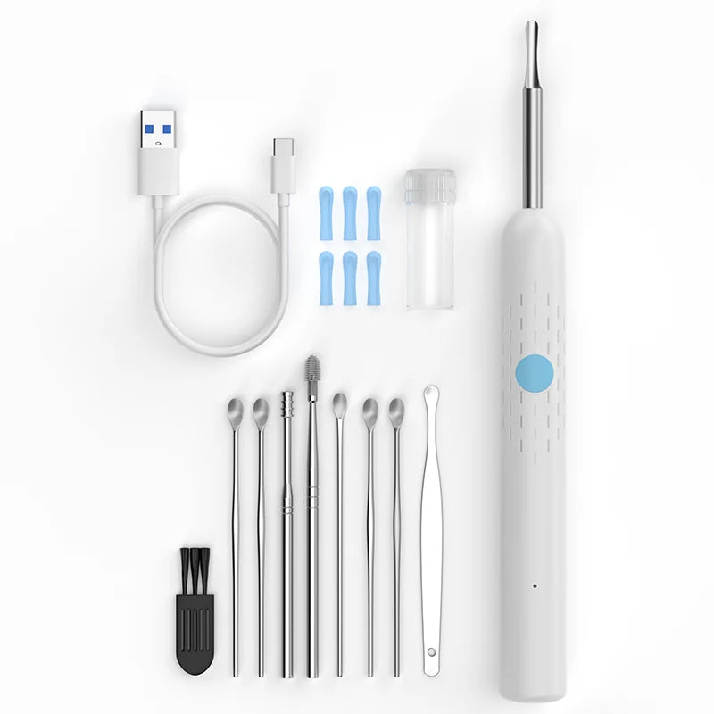 4.2MM Mini Otoscope Camera WIFI Wireless Endoscope  Visual Ear Wax Cleaning Portable HD Otoscope For iphone xiaomi huawei