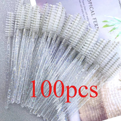 100Pcs Eyelash Brushes Disposable Eyelashes Extension Brush Makeup Tool For Mascara Wands Applicator Spoolers Tools Wholesaler