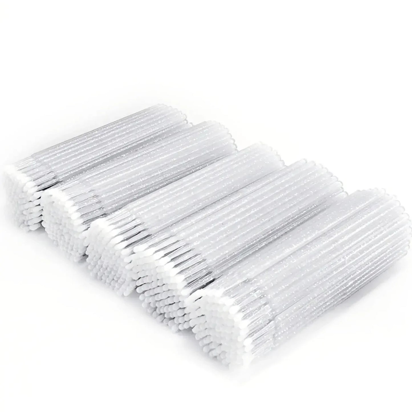 500 - Piece Lot of Eyelash Extension Cleaning Swabs - Ideal for Lash Lift Glue Removal, Microblade Makeup & Micro Brush