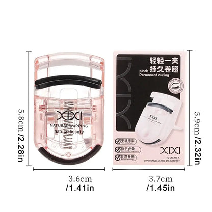 1Pcs Makeup Accessory Eyelash Curler False Eyelashes Auxiliary Cosmetic Eyelash Curling Clip Portable Mini Beauty Tool