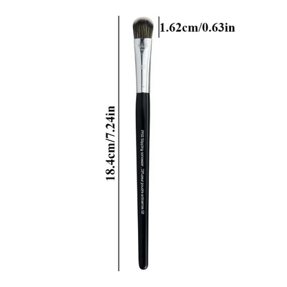 52# Facial Concealer Makeup Brushes Flat Head Nose Shadow Brush Quality Professional Beauty Makeup Tool Supplies Wholesale
