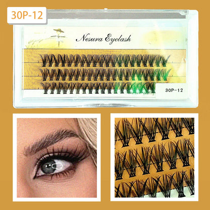 Cluster Eyelashes Kit Five Styles Available Single Eyelashes Clustered Simulation Natural DIY Eyelashes Thickness and Length