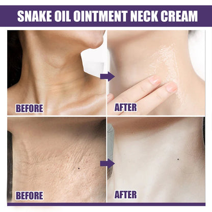 Retinol & Collagen Neck Cream Neck Face Firming Stick with Jojoba Oil Moisturizing Lifting Hyaluronic Acid for All Skin Types