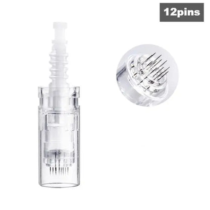 50Pcs Dr Pen N2/MYM/M5/M7 Needle Cartridge For Dr Pen Machine Replace 9pin/12Pin/36Pin/Round Nano microneedling