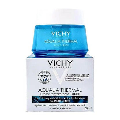 Vichy Face Cream 50ml Multi Functional Moisturizing Nourishing & Repairing Gentle For Sensitive Skin Daily Skincare Must Have