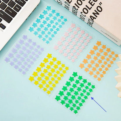 40pcs/set Colorful Star Shaped Acne Patches Skincare Stickers Facial Spots Makeup Tools