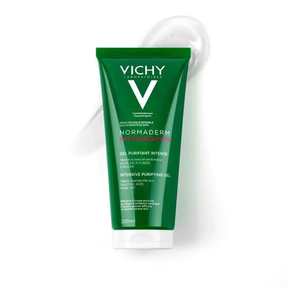 Vichy Green Anti-acne Gel Cleansing Pores Brightens Skin Long-lasting Moisturizing Improvement Skin Anti-acne Purification Gel