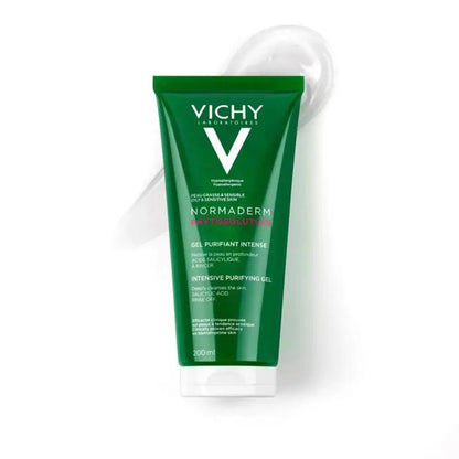 Vichy Green Anti-acne Gel Cleansing Pores Brightens Skin Long-lasting Moisturizing Improvement Skin Anti-acne Purification Gel