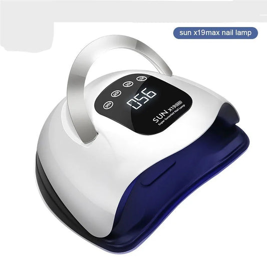 X19 Nail Drying Device - LED Ultraviolet Lamp - Professional Nail Art Accessories for Drying Nail Glue - Phototherapy for Nails