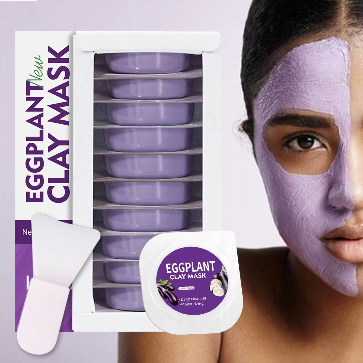 A variety of mud masks to deeply hydrate the face, moisturize and nourish the skin, making it smoother and more supple