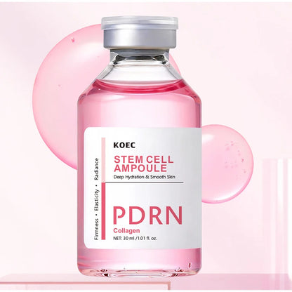 PDRN & Collagen Stem Cell Ampoule Deep Hydration Smooth Skin Enhance Skin Elasticity Nourishing Firming Facial Serum