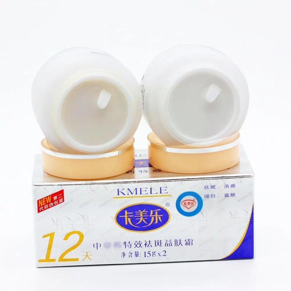 2pcs/box Original Kmele Whitening Cream Face Cream Moisturizing Cream Freckle Care Fade Repare Remover Bottles Skin Freckles