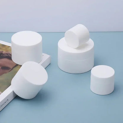 10pcs 5g 15g 20g 30g 50g Refillable Face Cream Jar Lotion Body Butter Makeup Containers Round Eyeshadow Gel