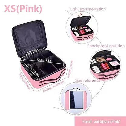 New Oxford Makeup Bag For Women Professional Large Capacity  Travel Cosmetic Case Waterproof Manicure Makeup Toolbox