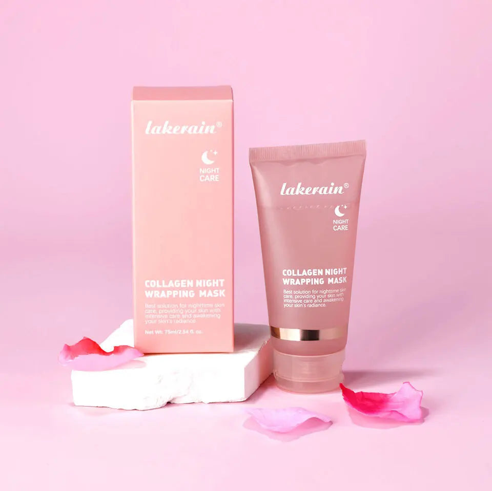 Collagen Peel Off Face Mask Deep Hydration Skin Firming Night Treatment For Youthful Glow