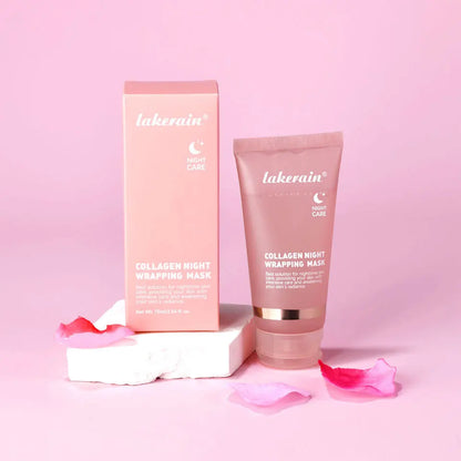 Collagen Peel Off Face Mask Deep Hydration Skin Firming Night Treatment For Youthful Glow