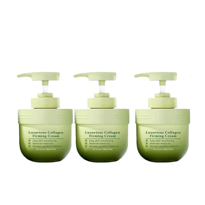 Deep Nourishing Collagen Body Treatment Cream - 3-Pack Set to Revive Dull, Dry & Rough Skin for All-Over Softness & Radiance.