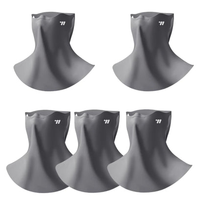 WEST BIKING Mask Breathable Sunscreen Face Veil Ice Silk Face Mask Sun Protection Neckline Face Cover Summer Cycling Hiking