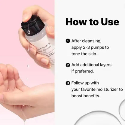 COSRX The 6 Peptide Booster 150ml Firming Brightening Face Essence Niacinamide Hyaluronic Acid All Skin Types Care