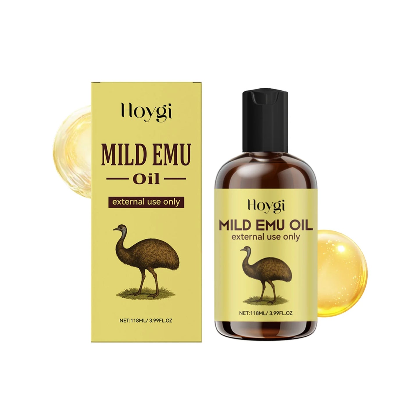 Moisturizing Anti-wrinkle Emu Oil Anti-aging Smoothing Fine Lines Intense Moisturizing For Skin And Hair Anti-dryness Firming
