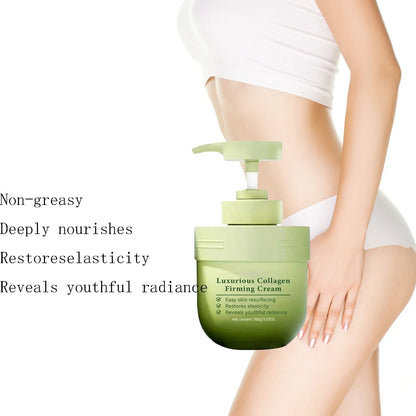 Deep Nourishing Collagen Body Treatment Cream - 3-Pack Set to Revive Dull, Dry & Rough Skin for All-Over Softness & Radiance.