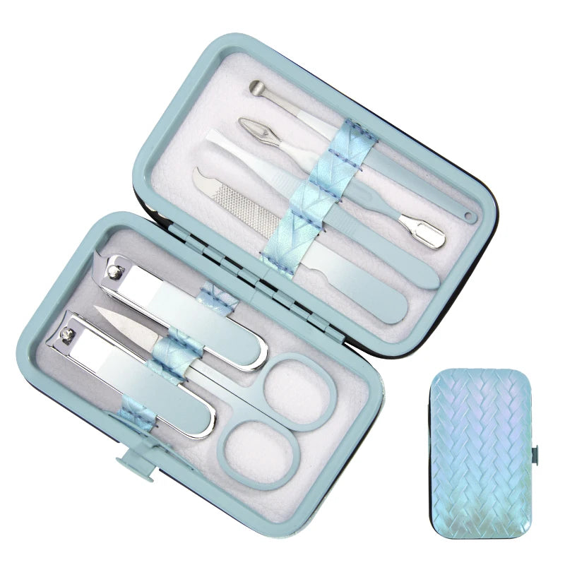 New Nail Clipper Set Nail Clipper Full Set Of Tools Manicure To Remove Dead Skin Diagonal Nail Pliers Manicure Nail Nails 18 Pie