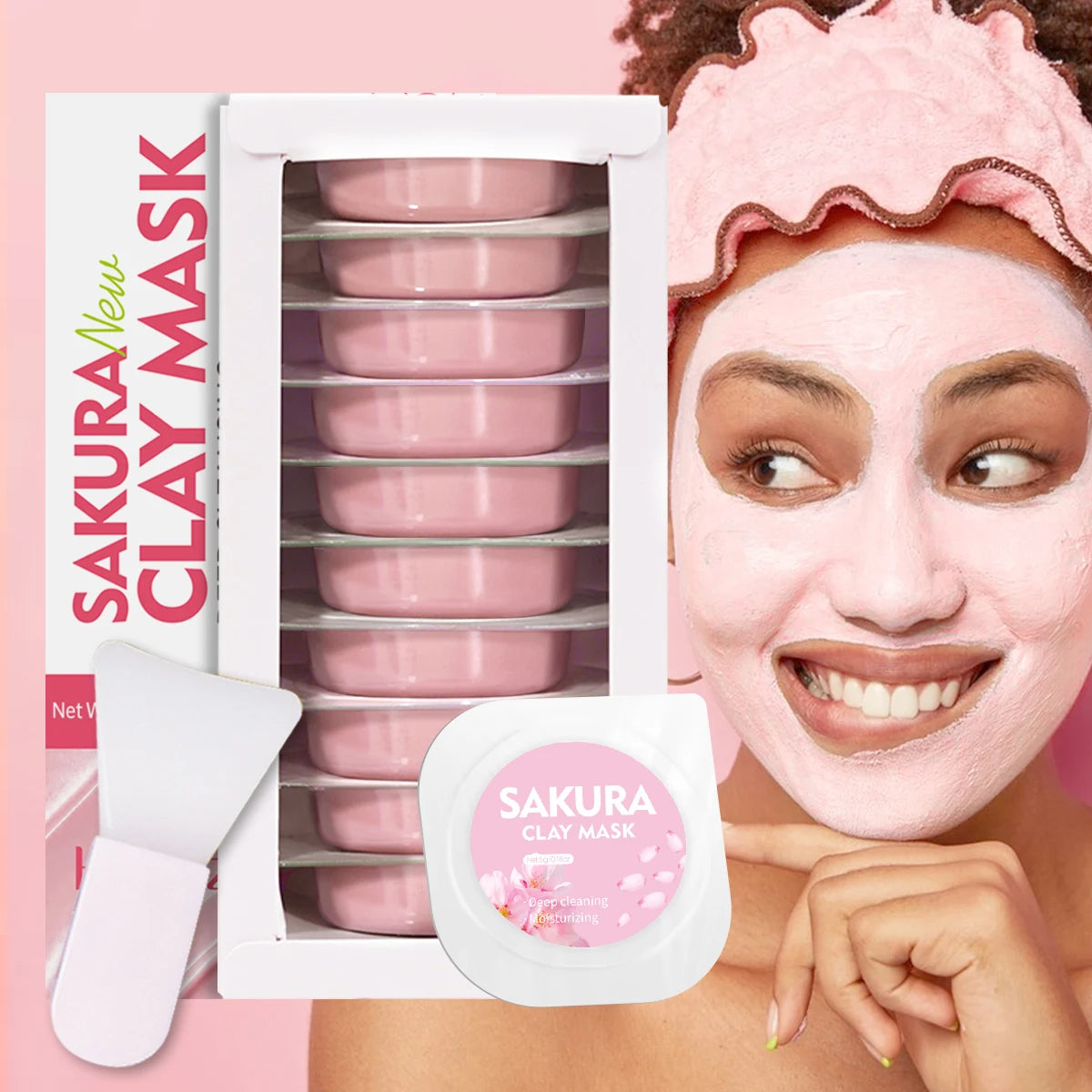 A variety of mud masks to deeply hydrate the face, moisturize and nourish the skin, making it smoother and more supple