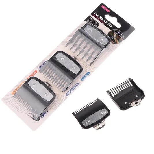 1Pcs Black Limit Comb Set Hair Clipper Guards Guide Combs Trimmer Styling Tools Attachment Compatible 1.5mm 3mm 4.5mm 1Pcs