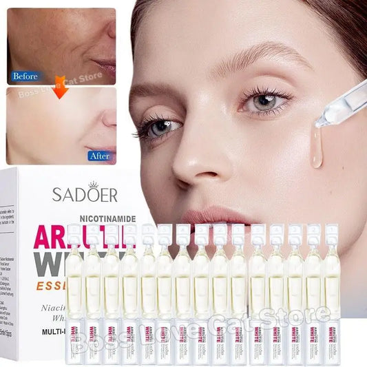 Niacinamide Whiten Serum Arbutin Facial Serum Glass Clarifying Dull Skin Moisturizing Multi-Effect Brightening Korean Skin Care