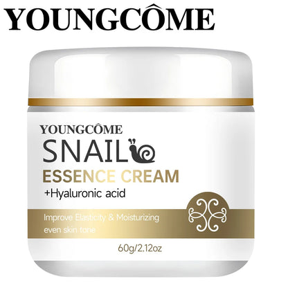YOUNGCOME Snail essence cream with hyaluronic acid,Retinol Moisturizing Lightening Repairing Smooth Skincare Whitening Creams