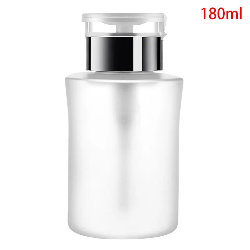 50/150/180/250ml Empty Pump Dispenser Liquid UV Gel Polish Nail Art Polish Clean Bottle Polish Cleanser Remover Bottle