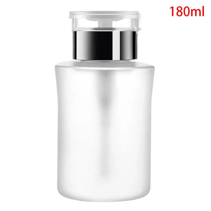 50/150/180/250ml Empty Pump Dispenser Liquid UV Gel Polish Nail Art Polish Clean Bottle Polish Cleanser Remover Bottle