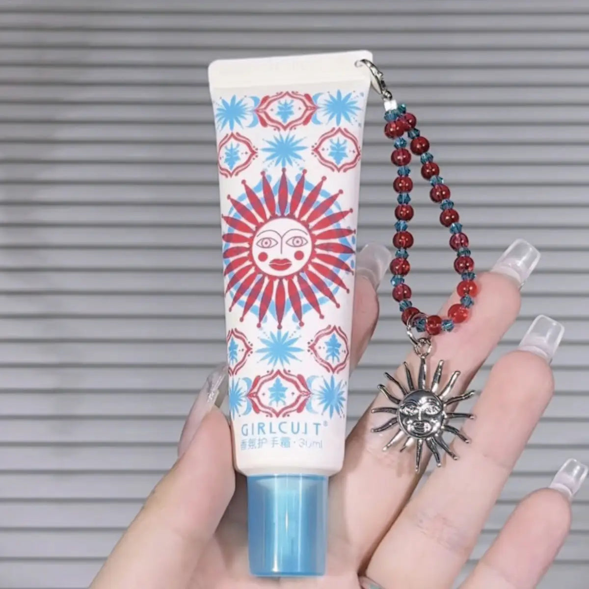 Girlcult Perfumed Hand Cream With Keychain,Charm Edition,Cream Texture,Hydrating & Nourishing,On-The-Go Use,Gift Choice,Present