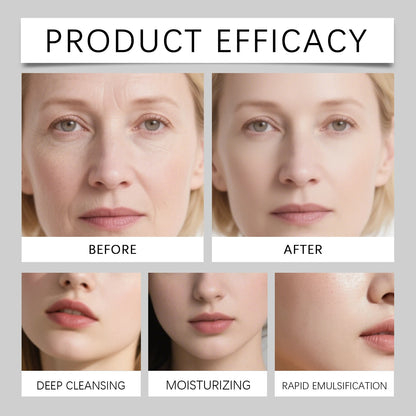 Glow Brightening Rice Essence Moisturizing Nourishing Even Skin Tone Improves Dullness Oil-Control Brightening Serum Skincare