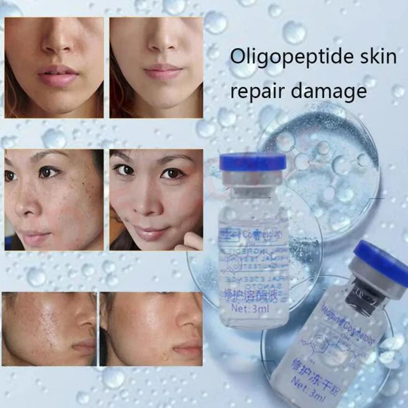 oligopeptide Freeze-dried Powder Essence Repair Facial Hydrating Nourishing Pore Shrinking Skin Rejuvenate Skin Care