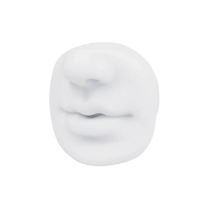 1PC Soft Silicone Mouth Nose Model Tattoo Practice Jewelry Display Piercing Display Tool Tattoo Puncture Practice Accessory