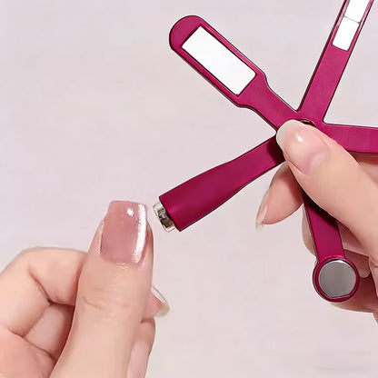 Multi-Functional Starfish Nail Magnet 8-in-1 Nail Art Tool Strong Magnetic Force Stick Anti-Fall Silicone Cover Cat Eye Manicure