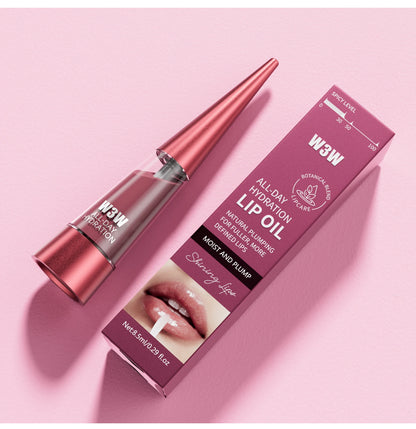 Lip Plumper, Moisturizing, Transparent, Lip Gloss, Stocking Stuffers, Fragrance-free, Korean Cosmetics