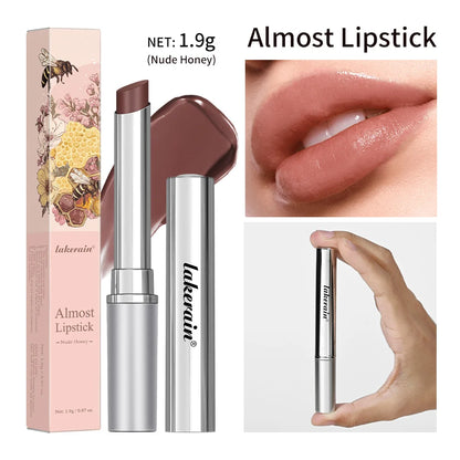 Honey Lipstick Tinted Lip Balm Lip Stain Moisturizing Nourishing Long-Lasting Lipstick for All Skin Tones Natural Woman Makeup
