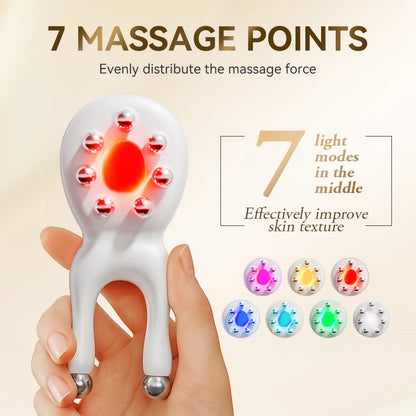 ANLAN Eye Acupoint Massager Nose Facial Lifting 7 Color LED Light Therapy Skin Care Reduce Puffiness Anti-Aging Tightening Skin